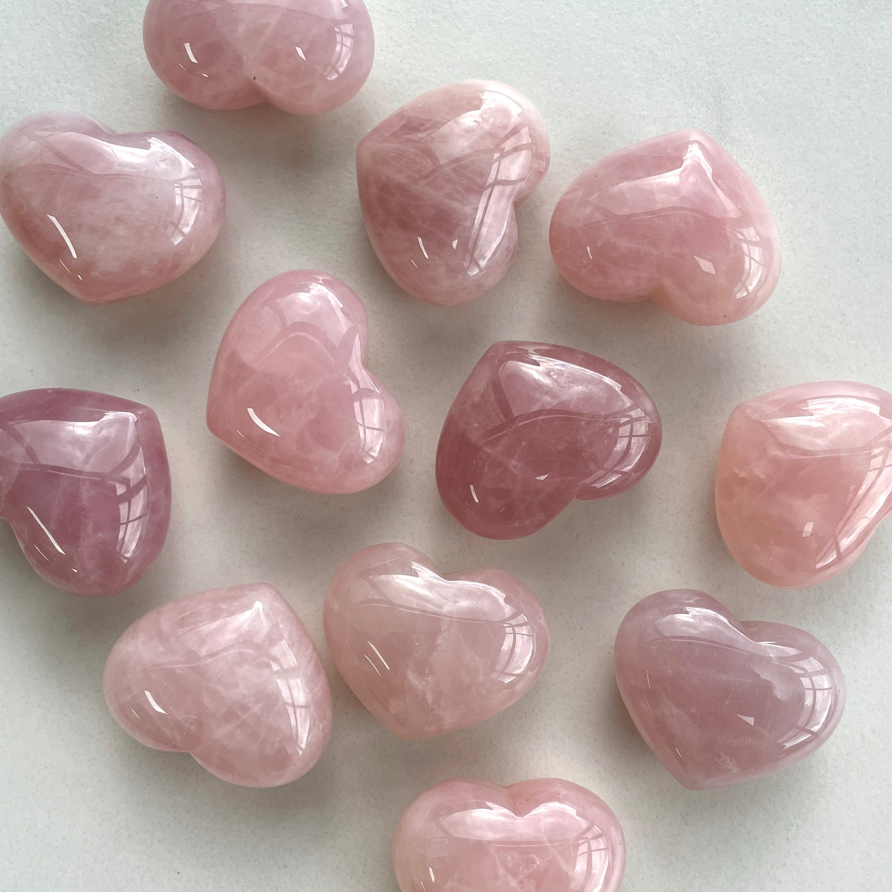Rose Quartz Heart 3cm Rose Quartz Heart 3cm